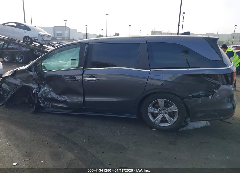 2019 HONDA ODYSSEY EX VIN: 5FNRL6H5XKB032346