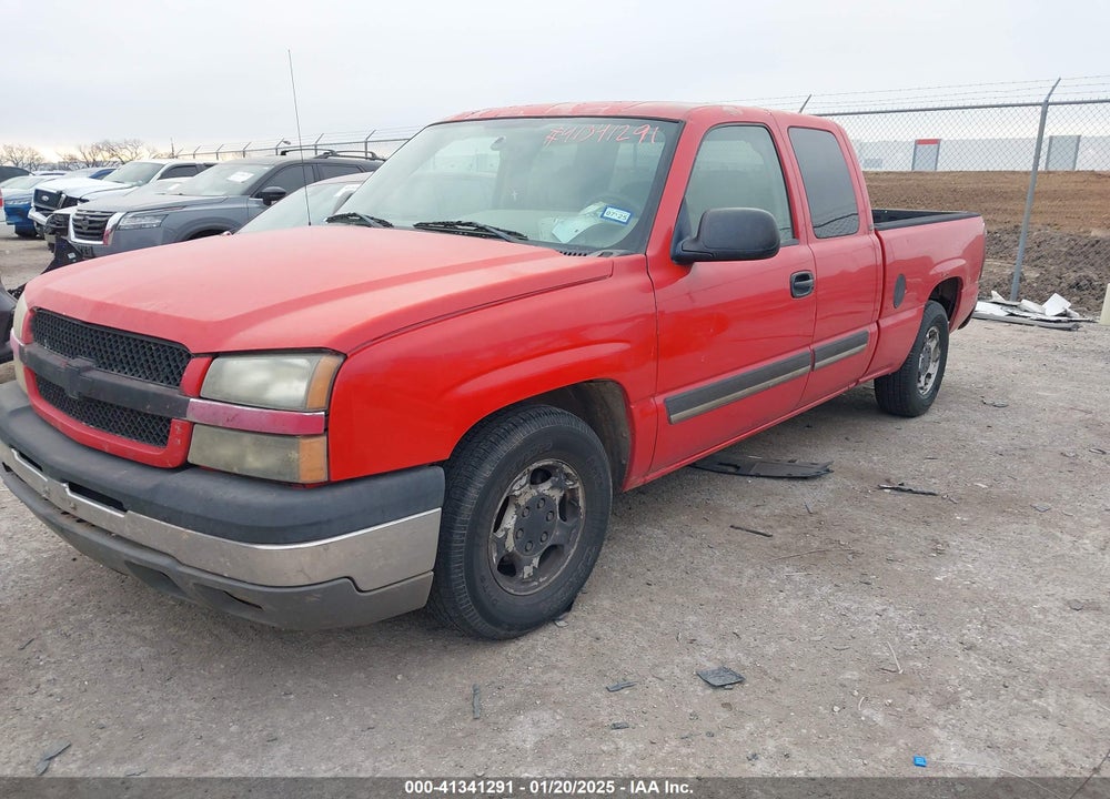 2004 CHEVROLET SILVERADO 1500 LS VIN: 2GCEC19T141250115