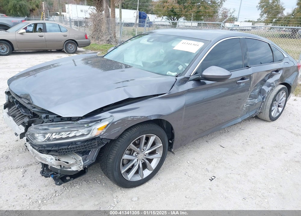 2021 HONDA ACCORD VIN: 1HGCV1F18MA035164