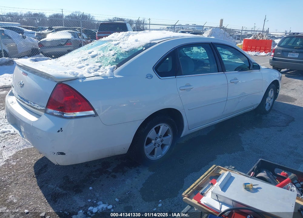 2008 CHEVROLET IMPALA VIN: 2G1WT55N589206122