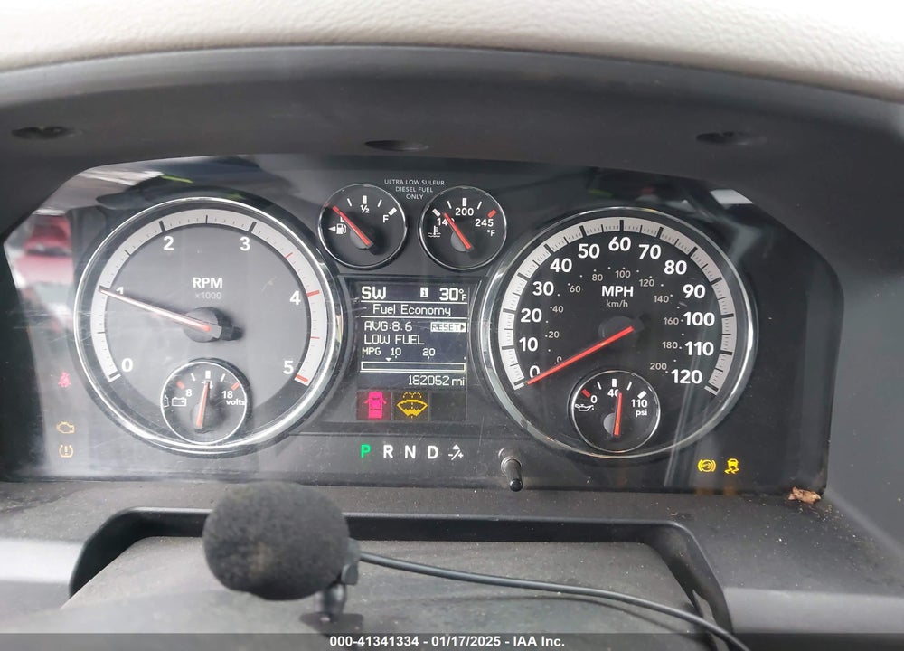 2012 RAM 2500 VIN: 3C6UD5DL7CG182973
