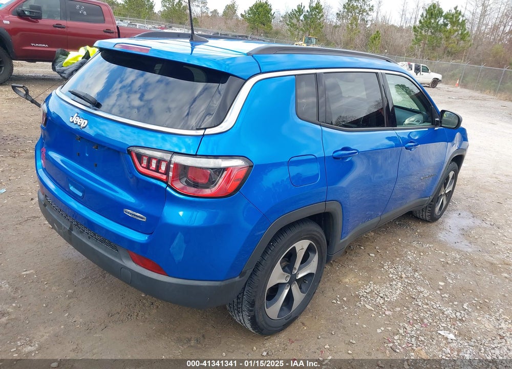 2017 JEEP NEW COMPASS LATITUDE FWD VIN: 3C4NJCBB4HT668787