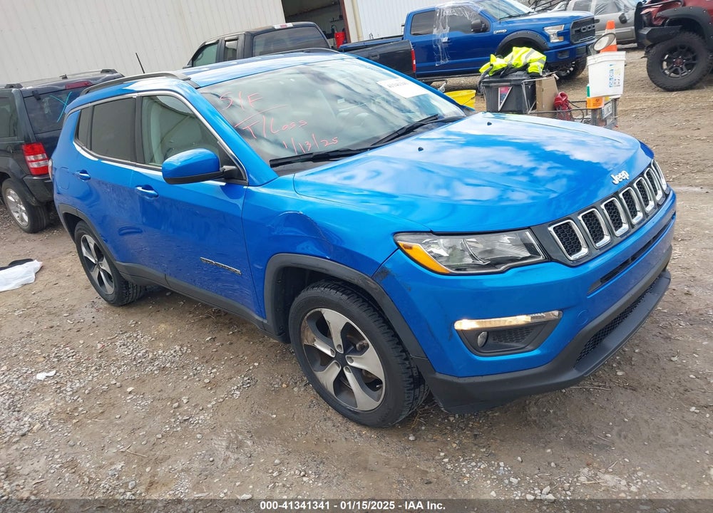 2017 JEEP NEW COMPASS LATITUDE FWD VIN: 3C4NJCBB4HT668787