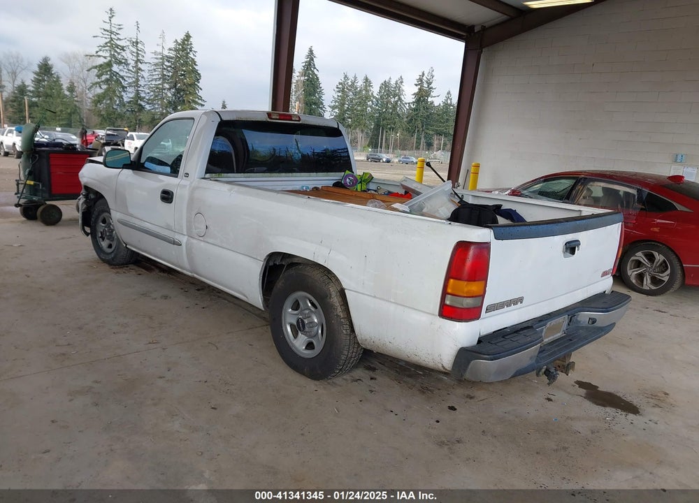 2003 GMC SIERRA 1500 SLE VIN: 1GTEC14T23E296749