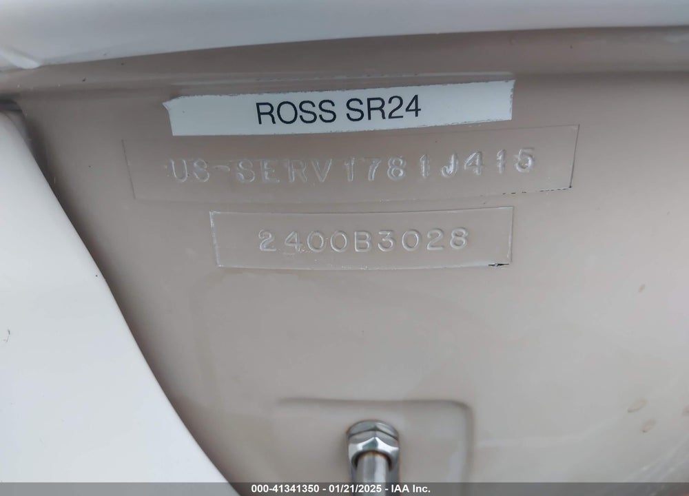 2015 SEA RAY OTHER VIN: SERV1781J415