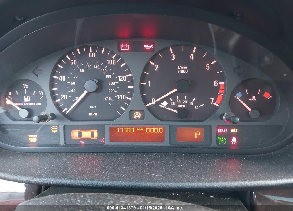 2003 BMW 325I VIN: WBAET37433NJ29460