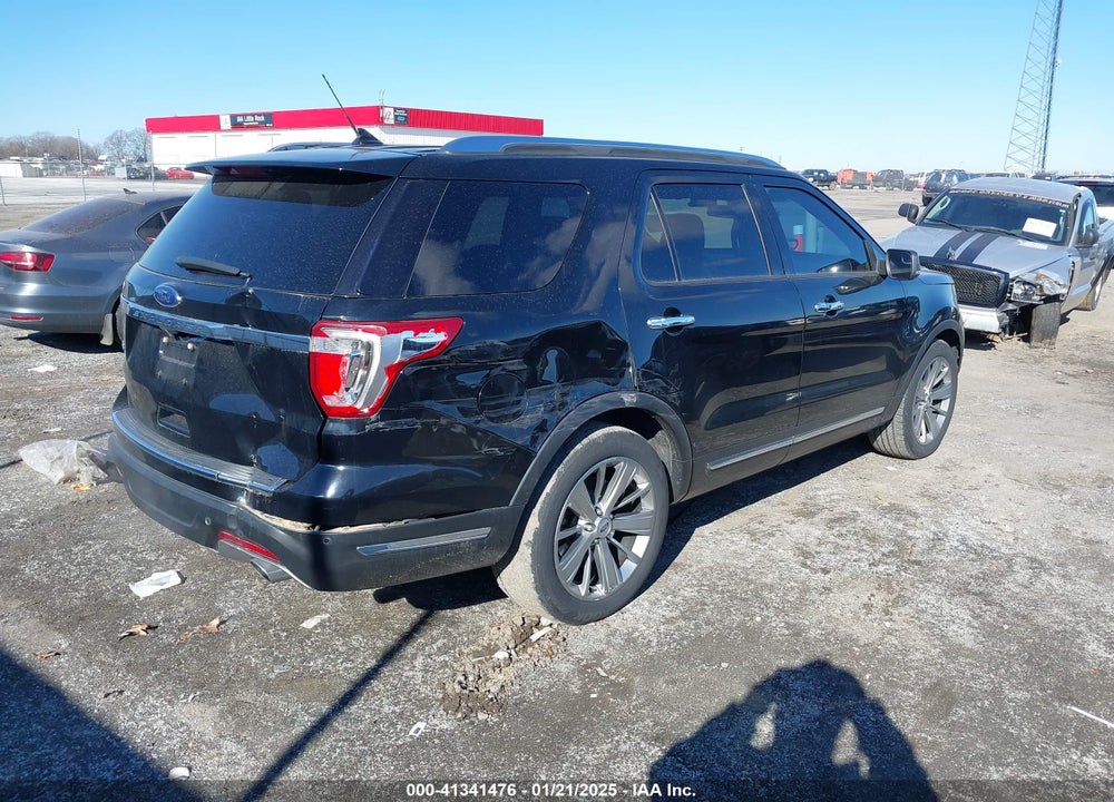 2018 FORD EXPLORER LIMITED VIN: 1FM5K7F86JGA70225