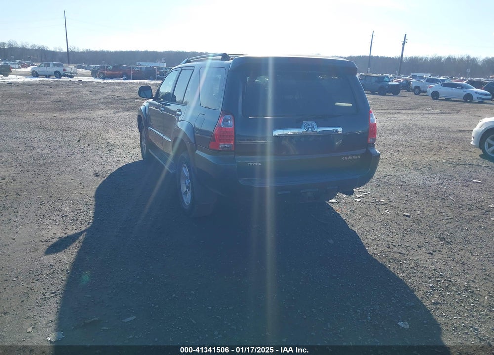 2007 TOYOTA 4RUNNER SR5 V6 VIN: JTEBU14R678091018