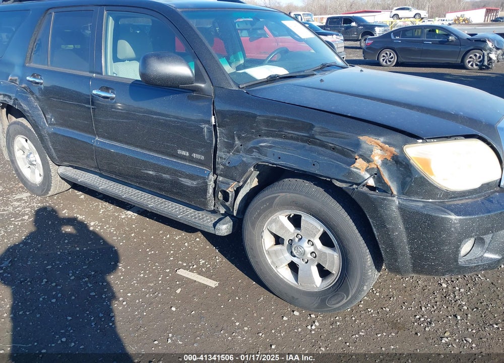 2007 TOYOTA 4RUNNER SR5 V6 VIN: JTEBU14R678091018