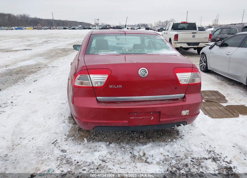 2007 MERCURY MILAN VIN: 3MEHM07Z87R671954