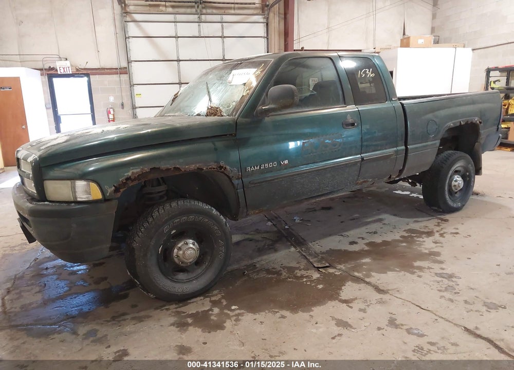 2002 DODGE RAM 2500 ST VIN: 3B7KF23Z72M280416