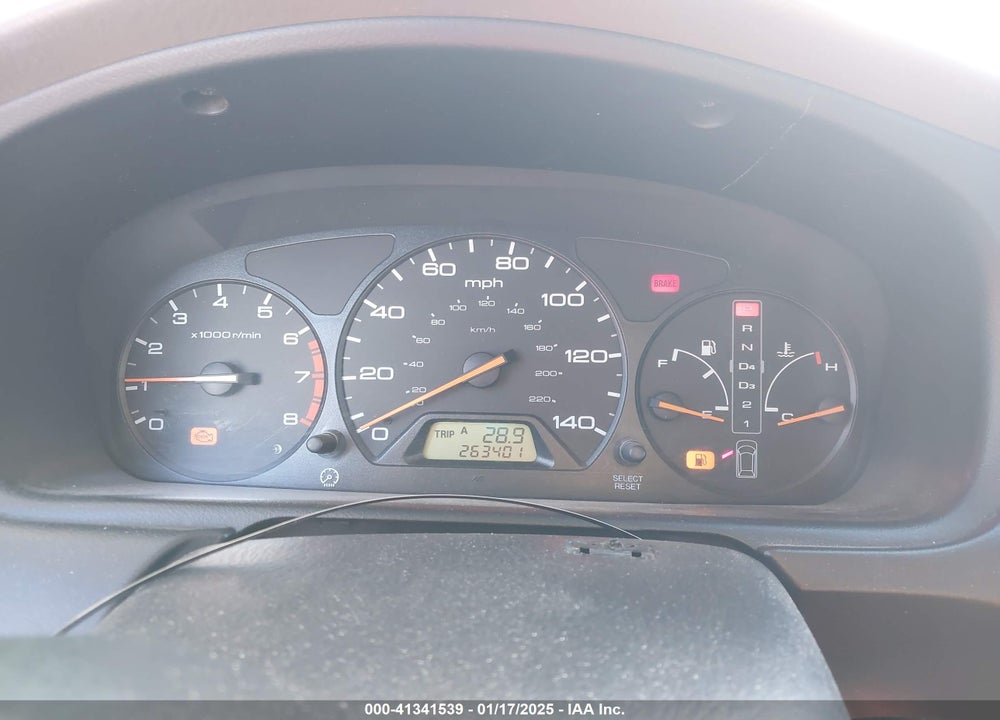 2001 HONDA ODYSSEY EX VIN: 2HKRL18631H539052