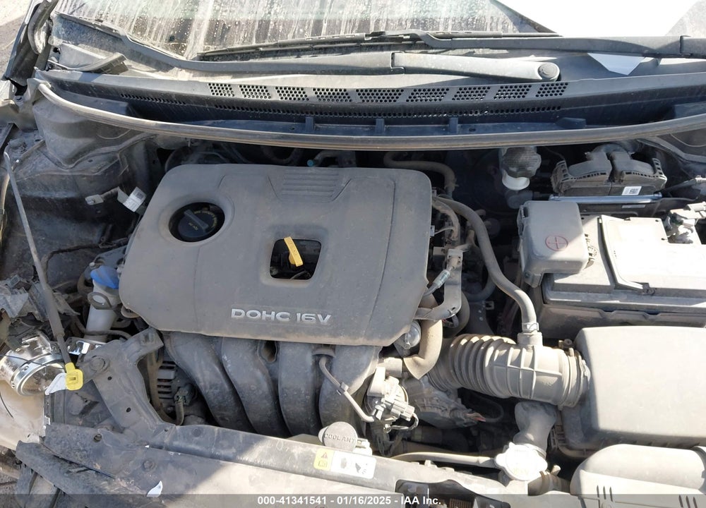 2017 KIA FORTE VIN: 3KPFK4A76HE075909