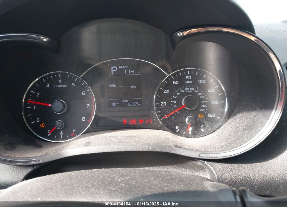 2017 KIA FORTE VIN: 3KPFK4A76HE075909