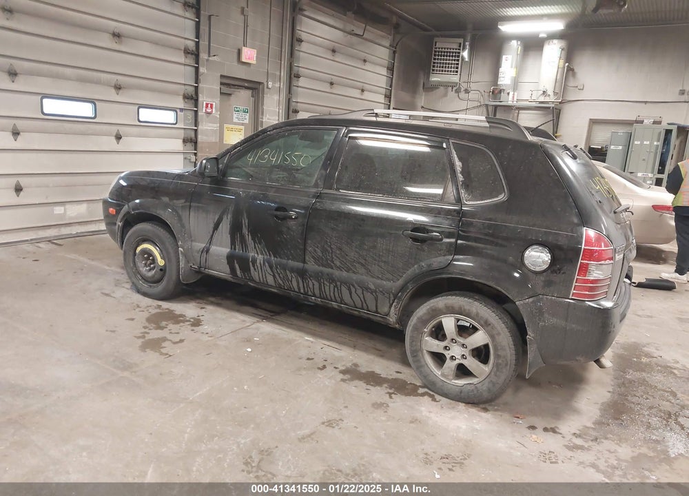 2007 HYUNDAI TUCSON GLS VIN: KM8JM12B47U500609