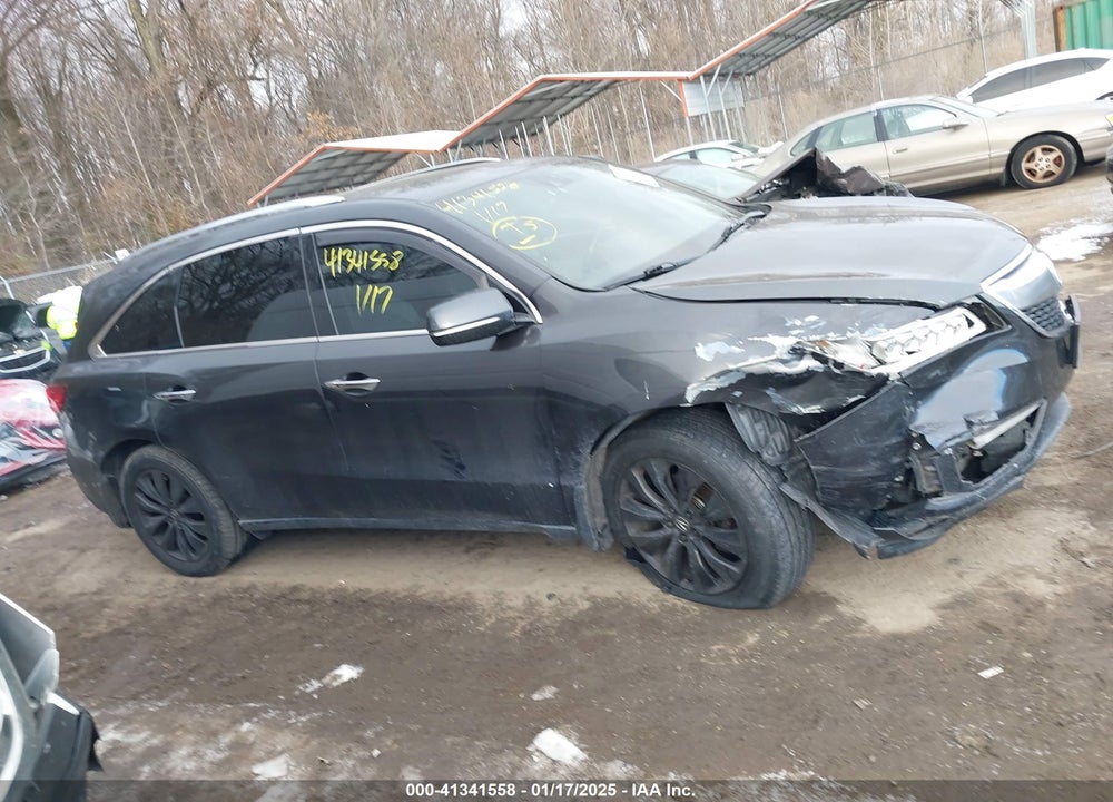 2015 ACURA MDX TECHNOLOGY PACKAGE VIN: 5FRYD3H46FB003624