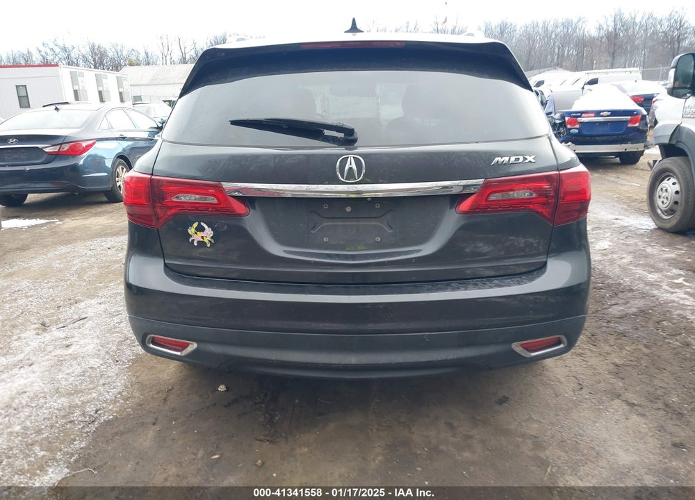 2015 ACURA MDX TECHNOLOGY PACKAGE VIN: 5FRYD3H46FB003624