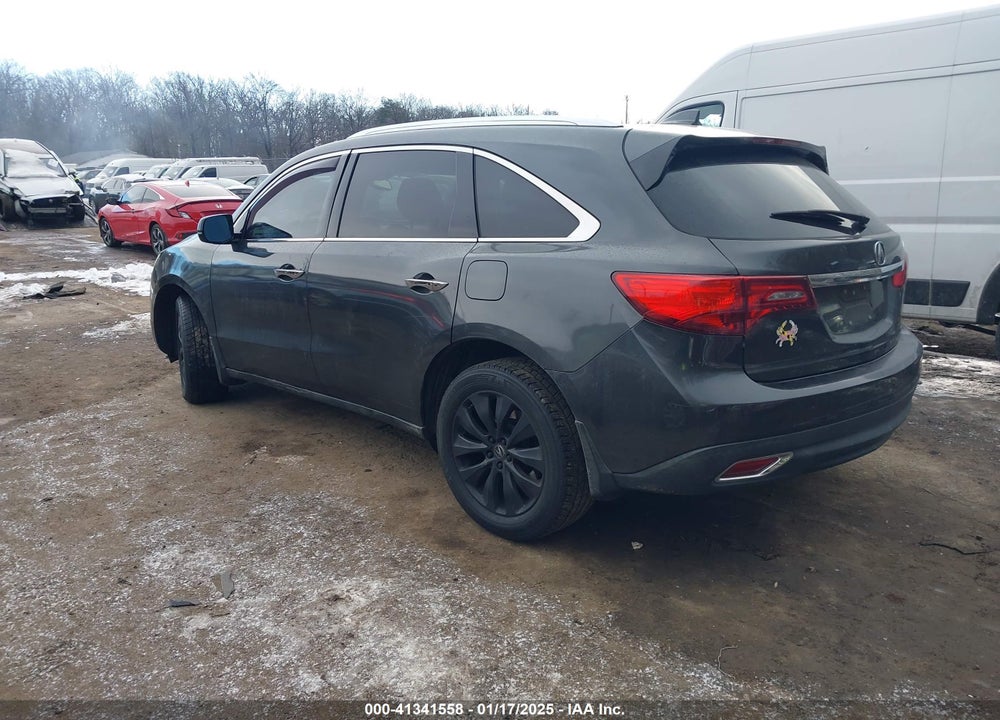 2015 ACURA MDX TECHNOLOGY PACKAGE VIN: 5FRYD3H46FB003624