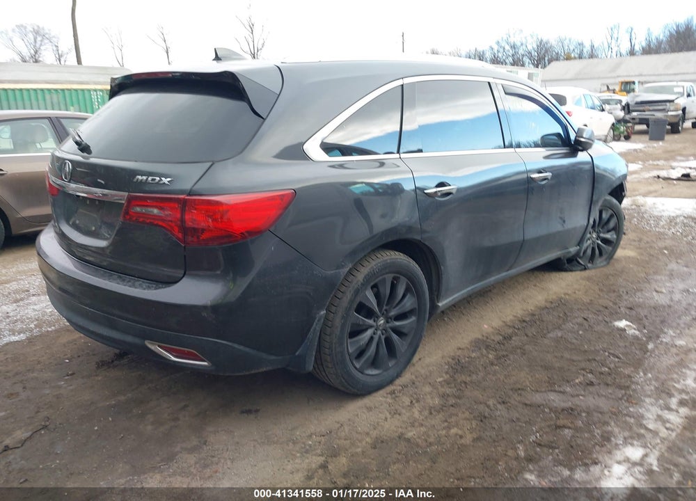 2015 ACURA MDX TECHNOLOGY PACKAGE VIN: 5FRYD3H46FB003624