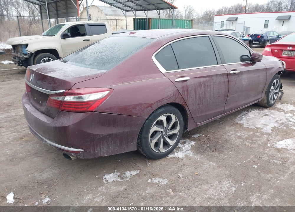 2016 HONDA ACCORD EX-L VIN: 1HGCR2F87GA005732