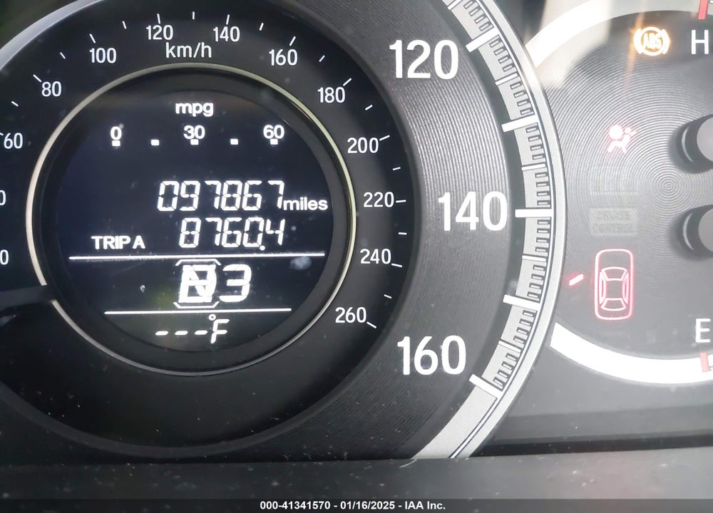 2016 HONDA ACCORD EX-L VIN: 1HGCR2F87GA005732