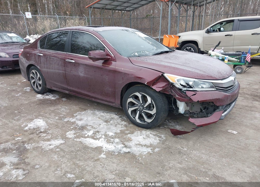 2016 HONDA ACCORD EX-L VIN: 1HGCR2F87GA005732