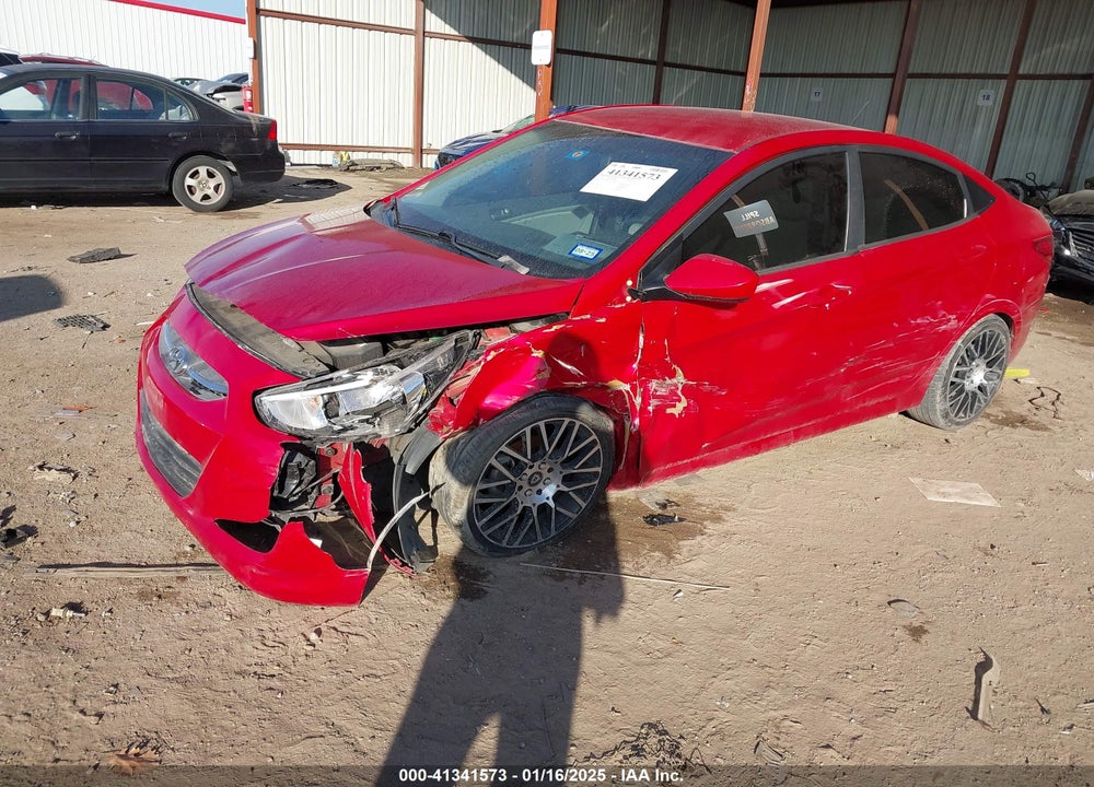 2017 HYUNDAI ACCENT VIN: KMHCT4AE0HU171949