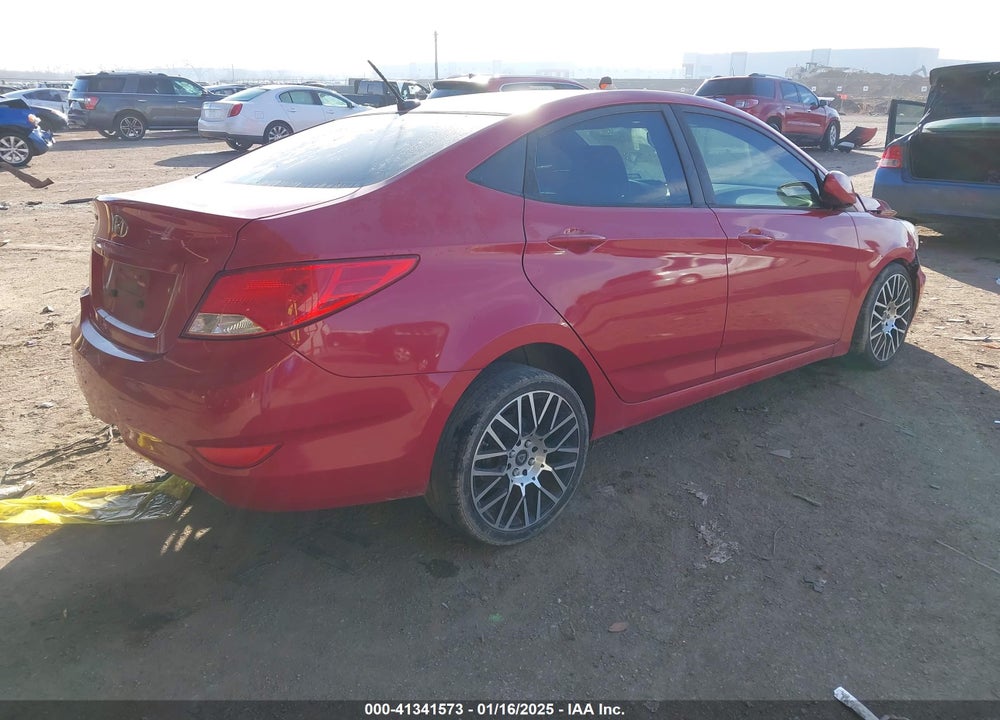 2017 HYUNDAI ACCENT VIN: KMHCT4AE0HU171949