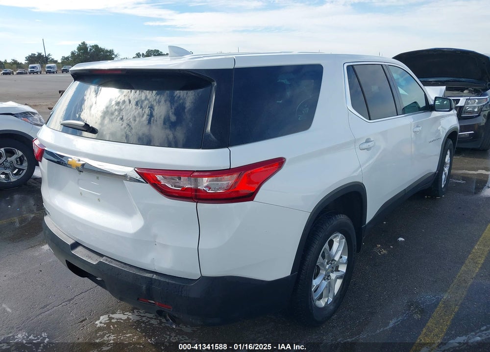 2020 CHEVROLET TRAVERSE FWD LS VIN: 1GNERFKW9LJ233686