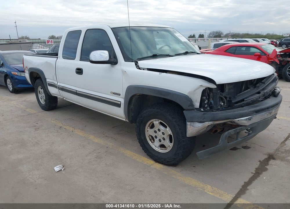 2002 CHEVROLET SILVERADO 1500 LS VIN: 2GCEK19T221253556
