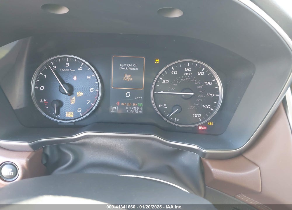 2022 SUBARU OUTBACK TOURING VIN: 4S4BTAPC0N3216390