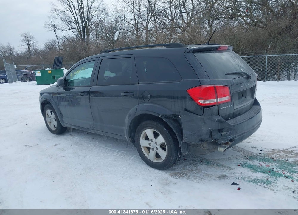 2012 DODGE JOURNEY SXT VIN: 3C4PDCBG5CT391233
