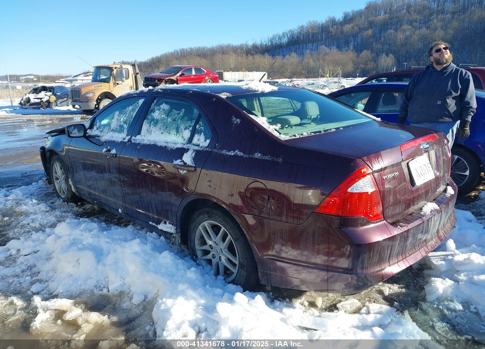 2012 FORD FUSION VIN: 3FAHP0GA6CR294205