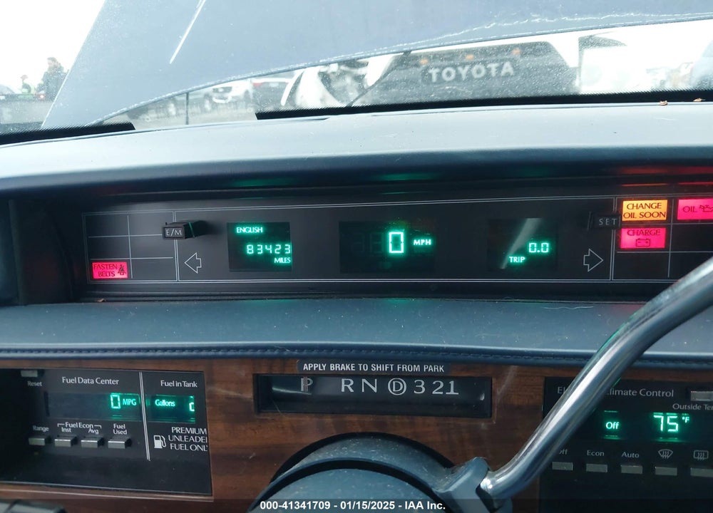 1993 CADILLAC DEVILLE VIN: 1G6CD53B2P4303332