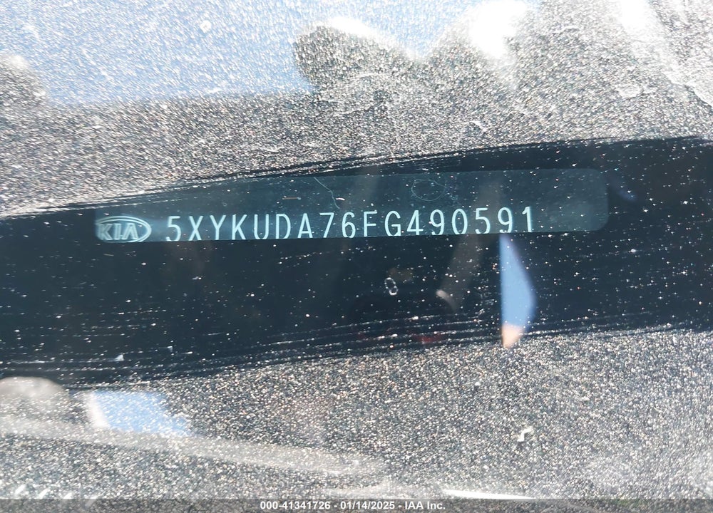 2014 KIA SORENTO EX V6 VIN: 5XYKUDA76EG490591