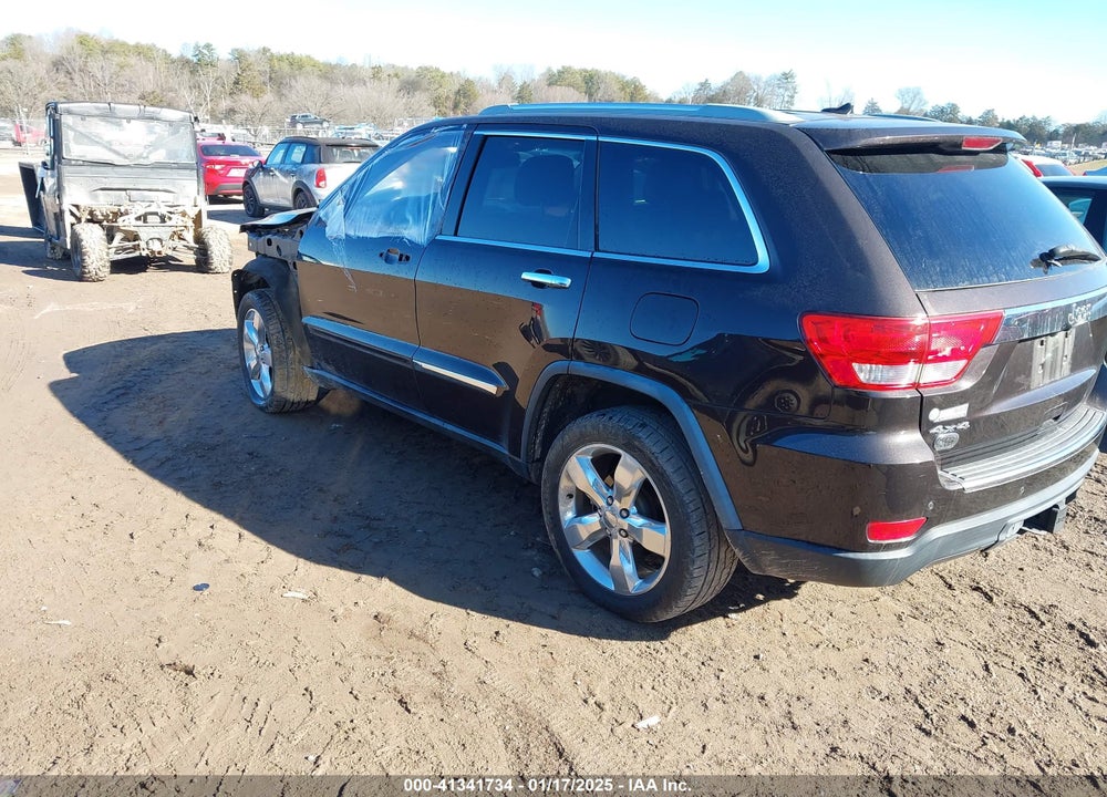 2012 JEEP GRAND CHEROKEE OVERLAND VIN: 1C4RJFCG6CC241063
