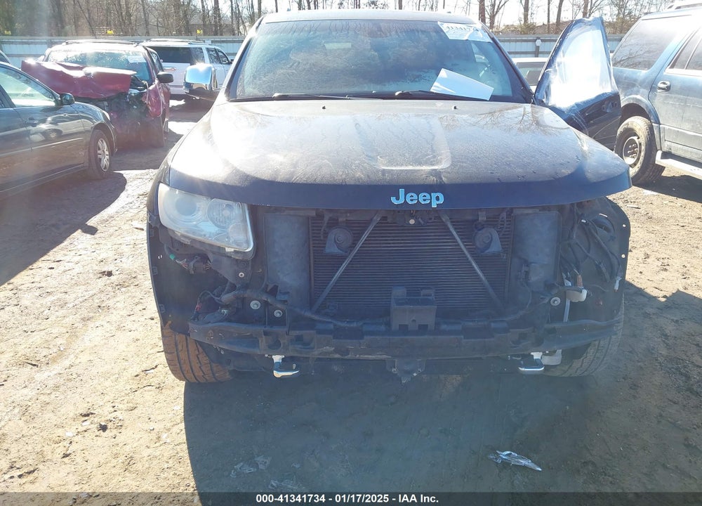 2012 JEEP GRAND CHEROKEE OVERLAND VIN: 1C4RJFCG6CC241063