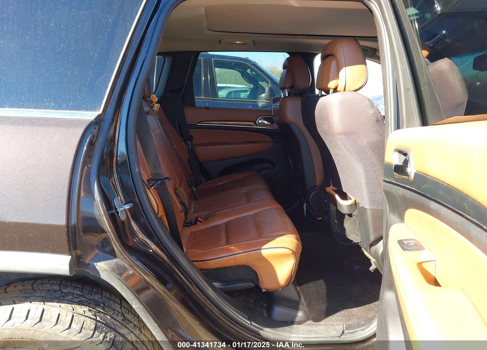 2012 JEEP GRAND CHEROKEE OVERLAND VIN: 1C4RJFCG6CC241063