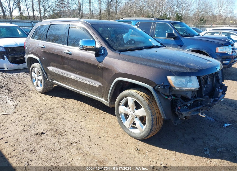 2012 JEEP GRAND CHEROKEE OVERLAND VIN: 1C4RJFCG6CC241063