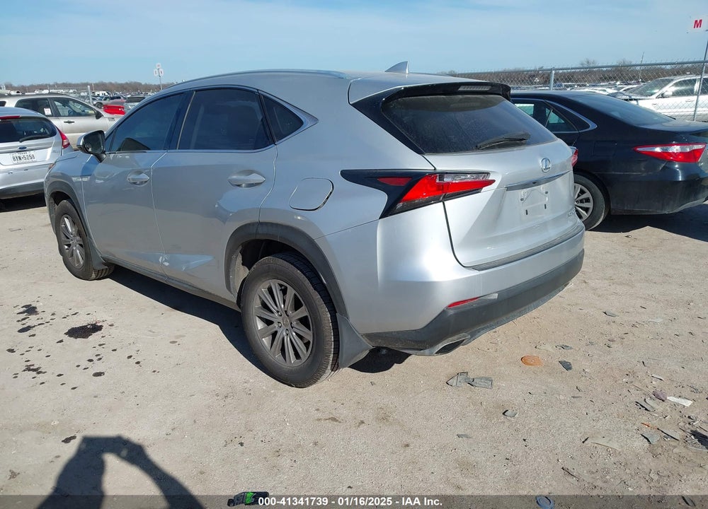 2016 LEXUS NX 200T VIN: JTJYARBZ0G2044320