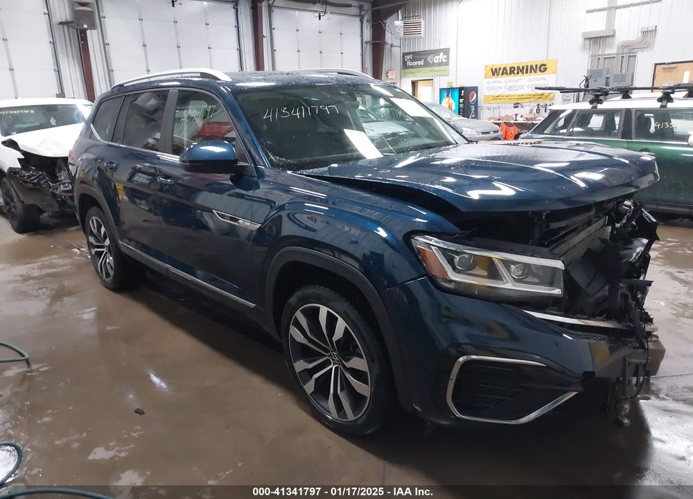 2021 VOLKSWAGEN ATLAS 3.6L V6 SEL R-LINE VIN: 1V2SR2CA2MC545487