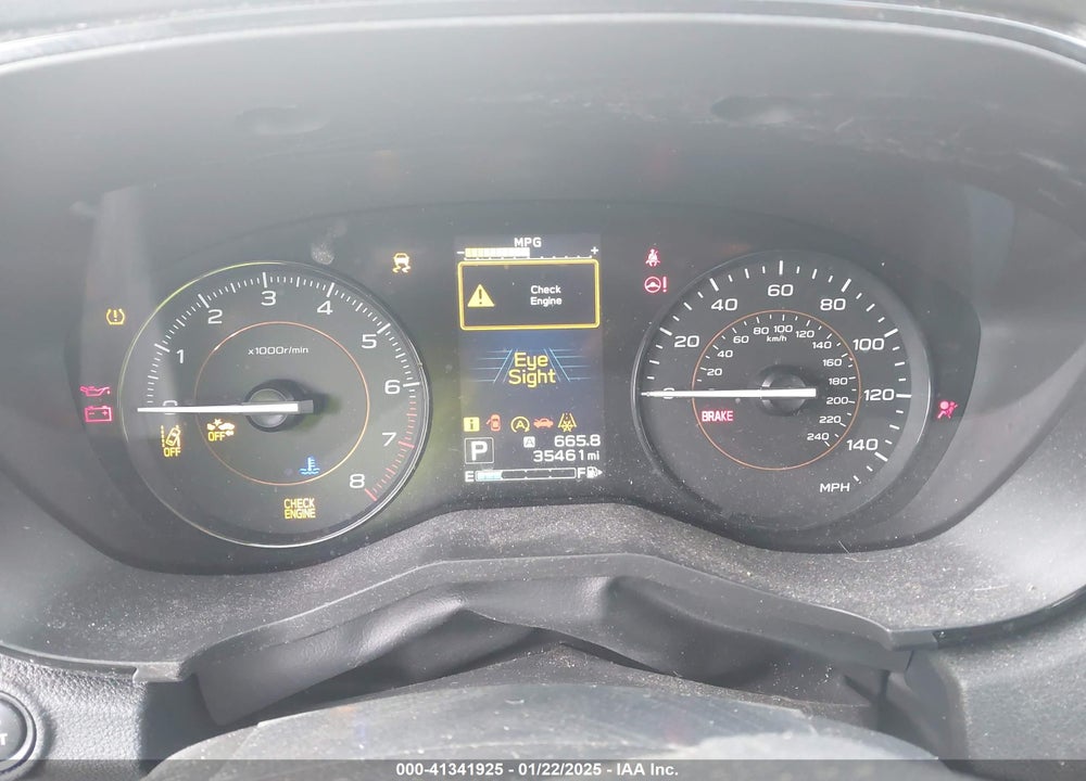 2022 SUBARU CROSSTREK VIN: JF2GTABC5NH255787