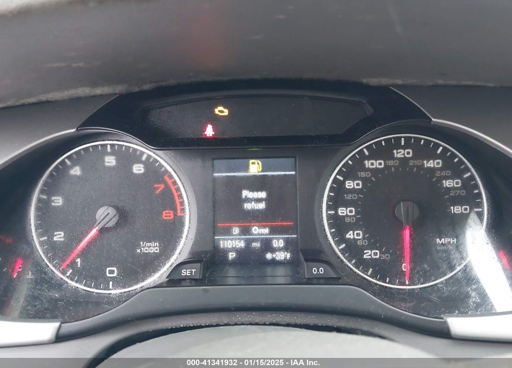 2011 AUDI A4 2.0T PREMIUM VIN: WAUFFAFL6BA104034