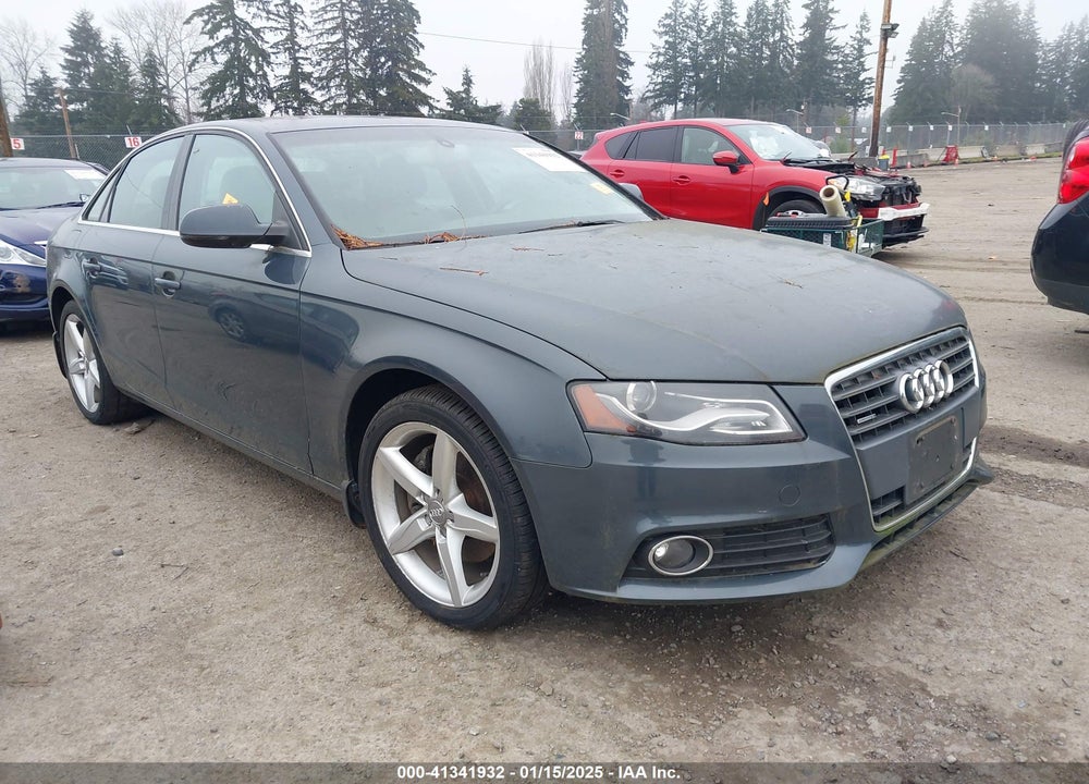 2011 AUDI A4 2.0T PREMIUM VIN: WAUFFAFL6BA104034