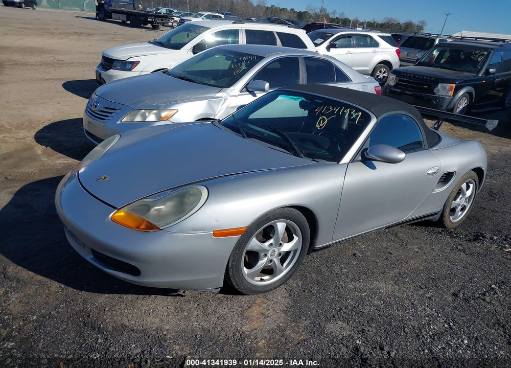 2001 PORSCHE BOXSTER VIN: WP0CA29871U627576