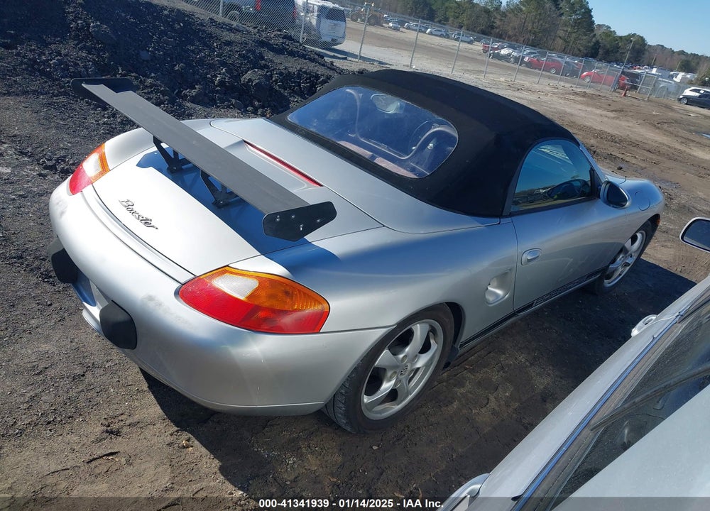 2001 PORSCHE BOXSTER VIN: WP0CA29871U627576