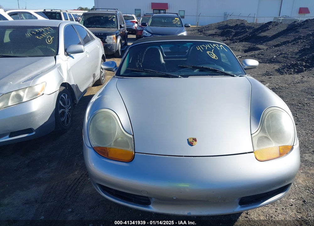2001 PORSCHE BOXSTER VIN: WP0CA29871U627576