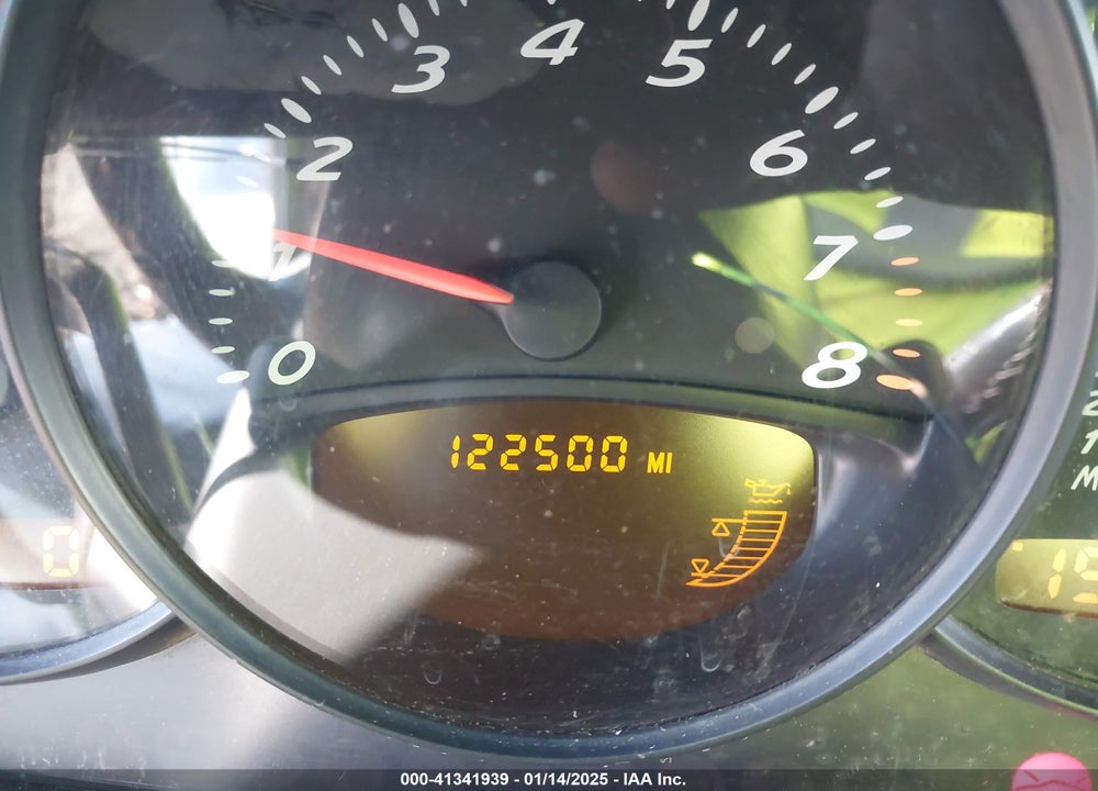 2001 PORSCHE BOXSTER VIN: WP0CA29871U627576