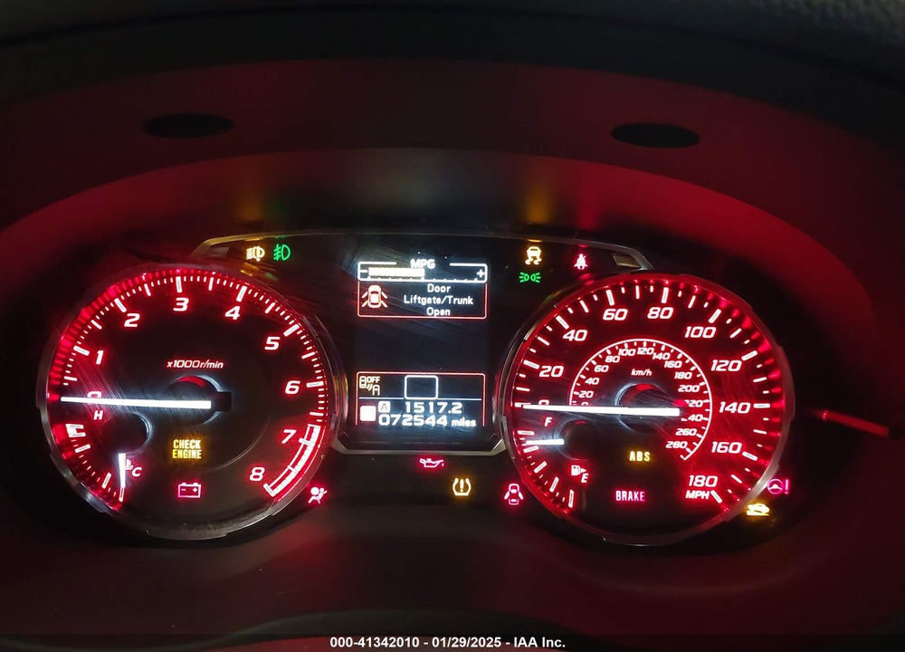 2017 SUBARU WRX VIN: JF1VA1L66H9830147