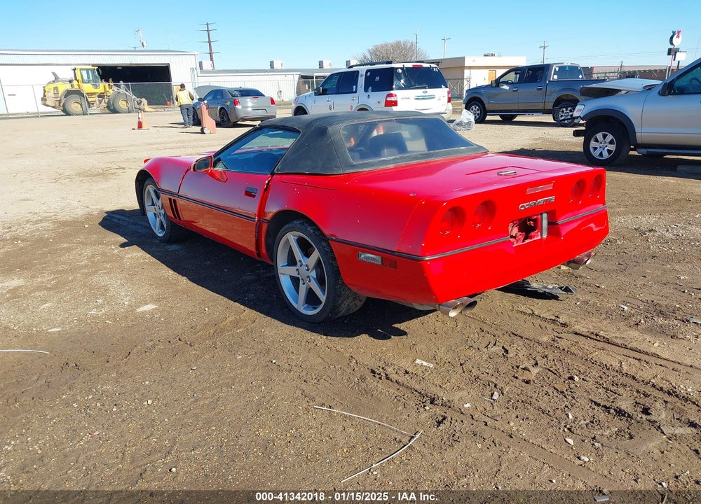 1987 CHEVROLET CORVETTE VIN: 1G1YY3184H5120098